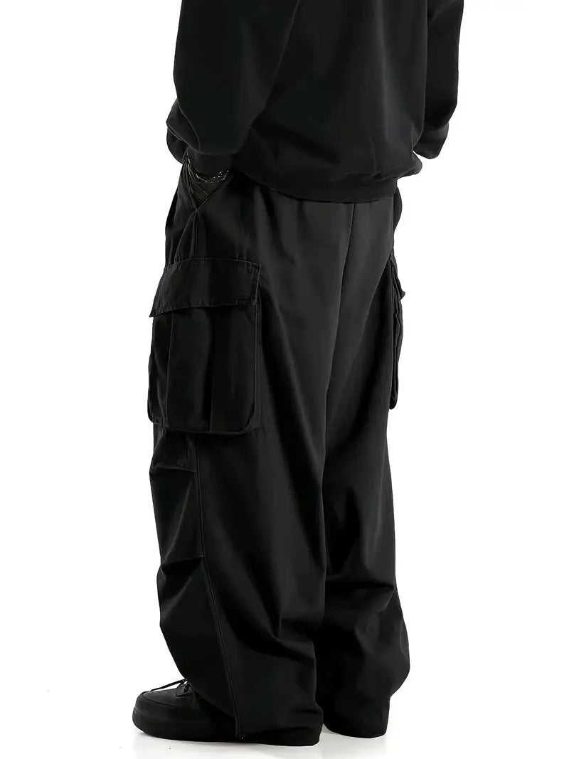 Men's Comfortable Cargo Pants with Generous Pockets Mune Fashion