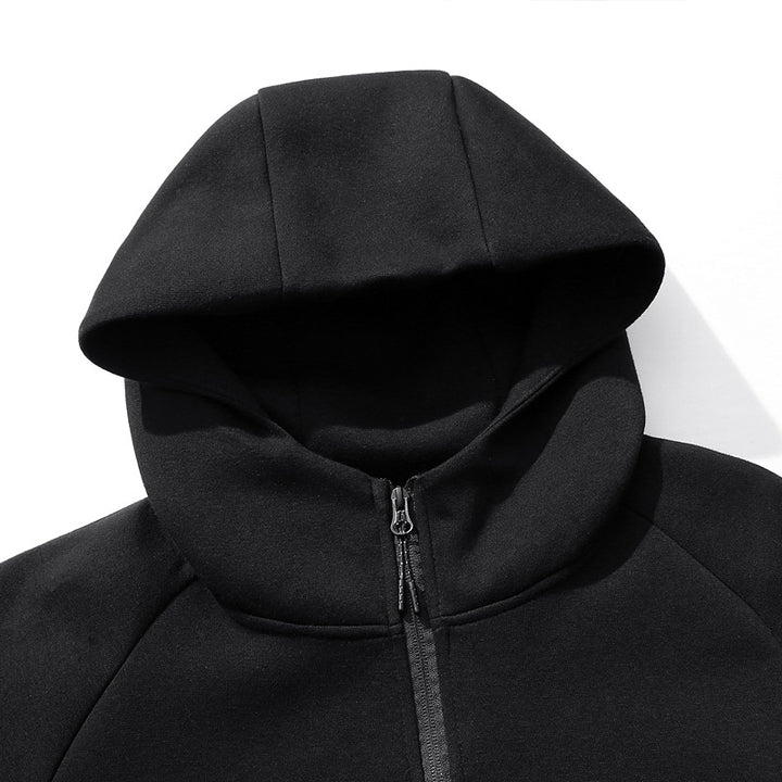 Men's sporty hoodie jacket with practical zippered pockets Mune Fashion