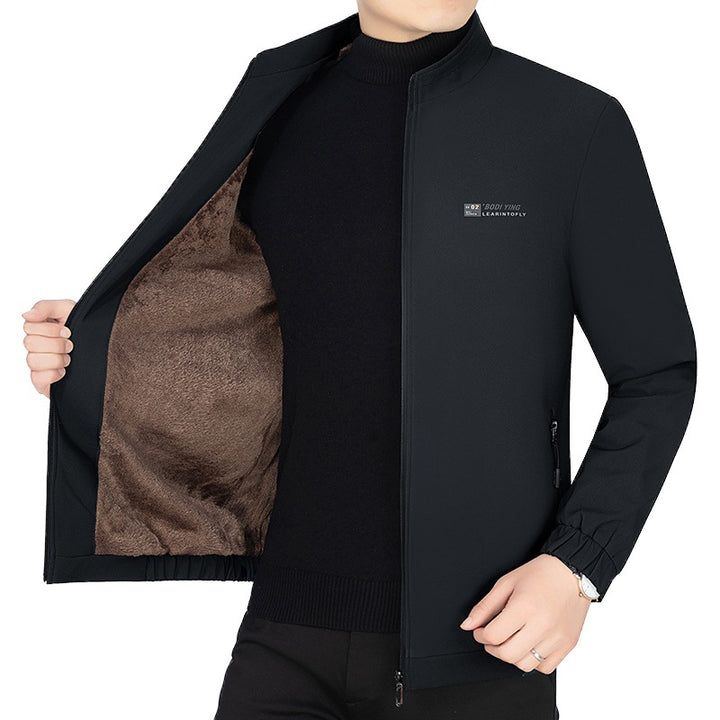 Men's Windproof Softshell Transition Jacket with Insulating Teddy Lining Mune Fashion