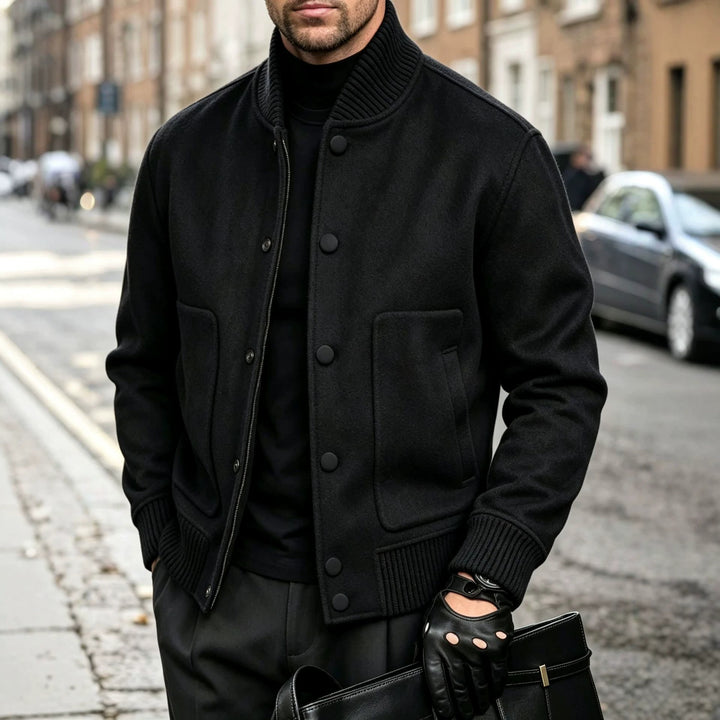 Men's Stylish Cardigan with Button Closure