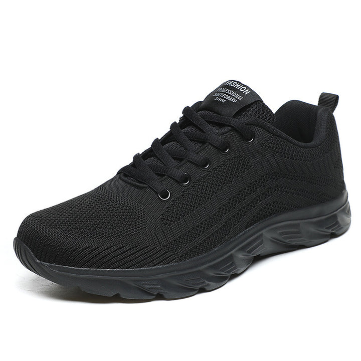 Unisex breathable lightweight knitted sneakers with cushioned EVA sole Mune Fashion