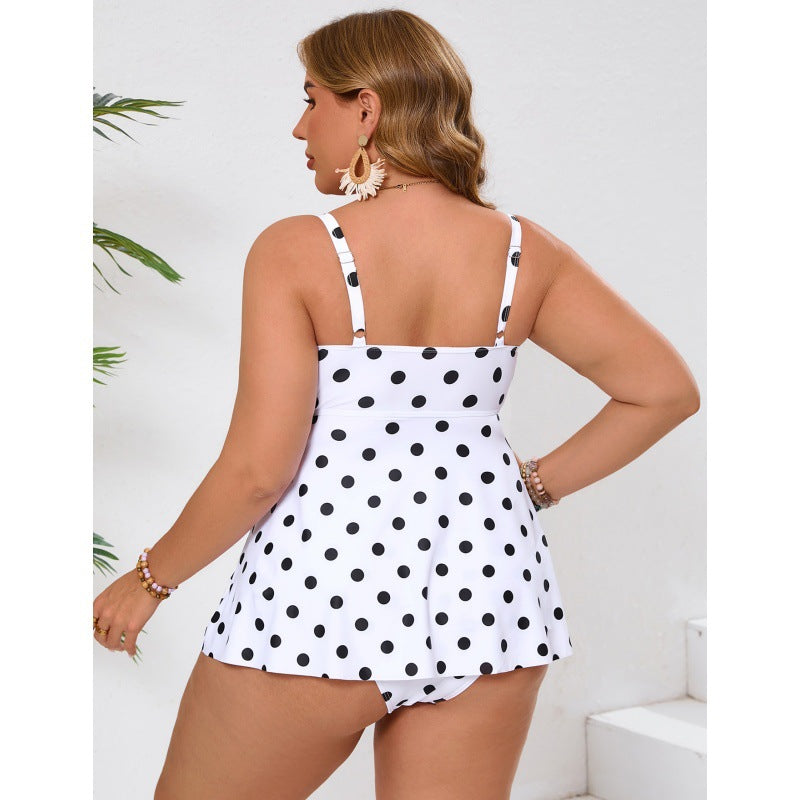 Women's swimsuit set with padded top and playful skirt Mune Fashion