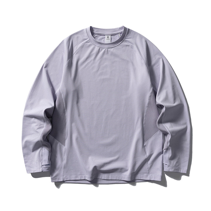 Unisex Structured Long Sleeve Thermal Layer with Raglan Sleeves and Side Ventilation Panels Mune Fashion