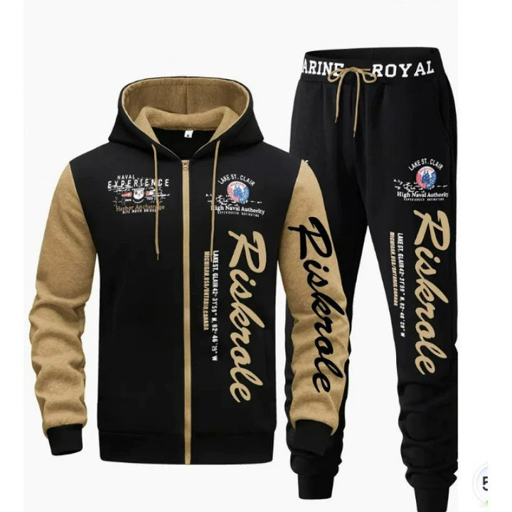 Men's Sporty Hoodie and Jogging Pants Set Mune Fashion