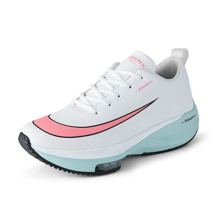 Men's Air-Cushioned Performance Sneaker with Visible Air Chamber and Thick Platform Sole Mune Fashion