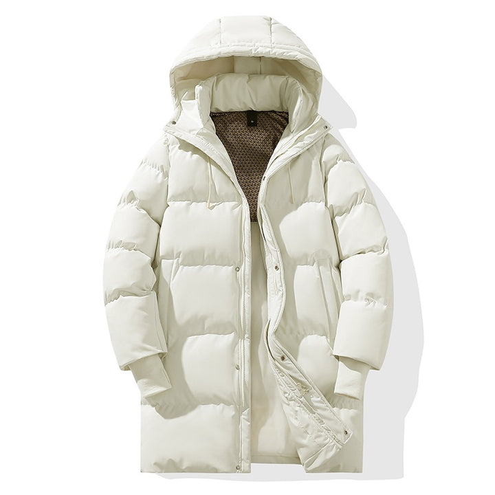 Women Long Quilted Thermal Parka with Hood, Wind and Water Resistant Shell Mune Fashion