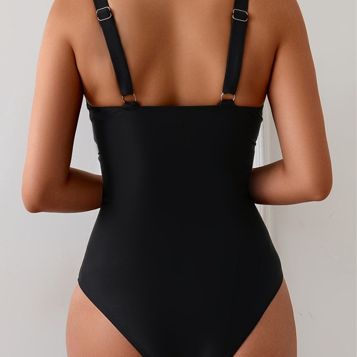 Women's swimsuit with creative side inserts and sculpting effect Mune Fashion