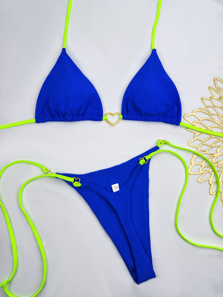 Women’s bikini set with heart-shaped detail and adjustable straps Mune Fashion