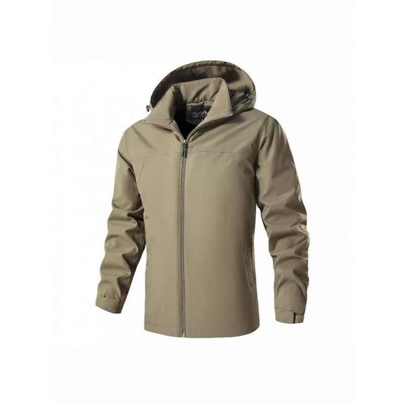 Men's lightweight outdoor jacket with hood Mune Fashion