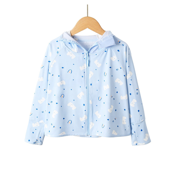 Women's sporty zip jacket with cute print Mune Fashion