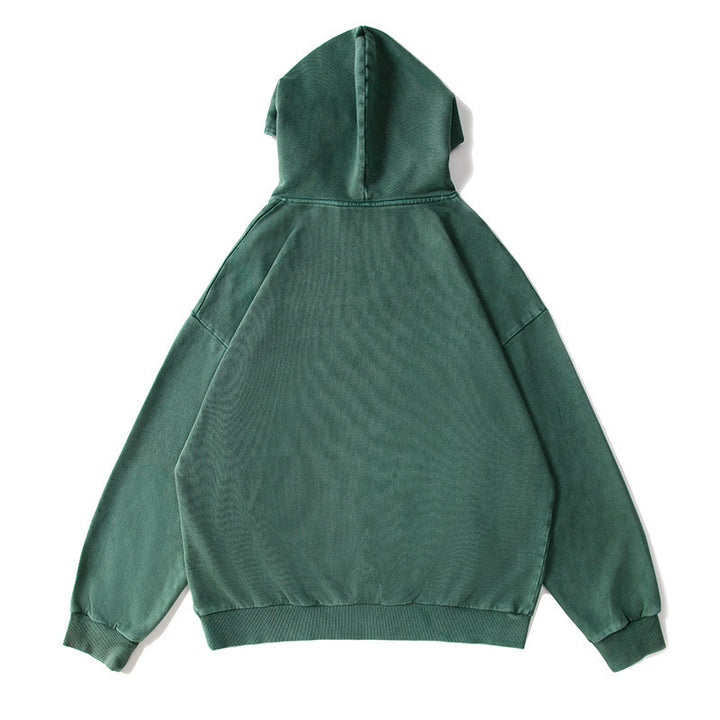 Unisex Oversized Hoodie with Kangaroo Pocket and Vintage Wash Mune Fashion
