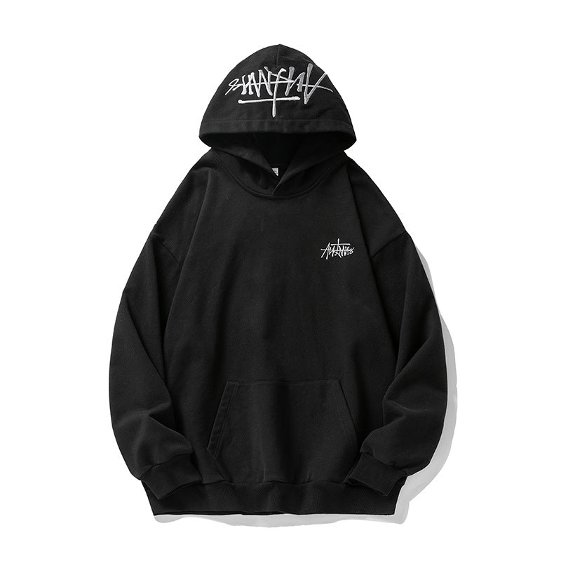 Unisex Oversize Hoodie with Kangaroo Pocket and Printed Hood Mune Fashion