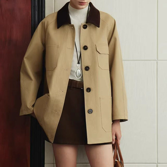 Women Fashionable Jacket with Classic Cut Mune Fashion