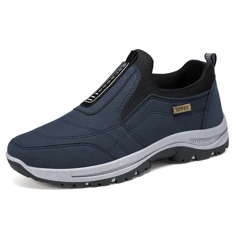 Men's sporty outdoor slip-on sneakers with non-slip tread sole Mune Fashion