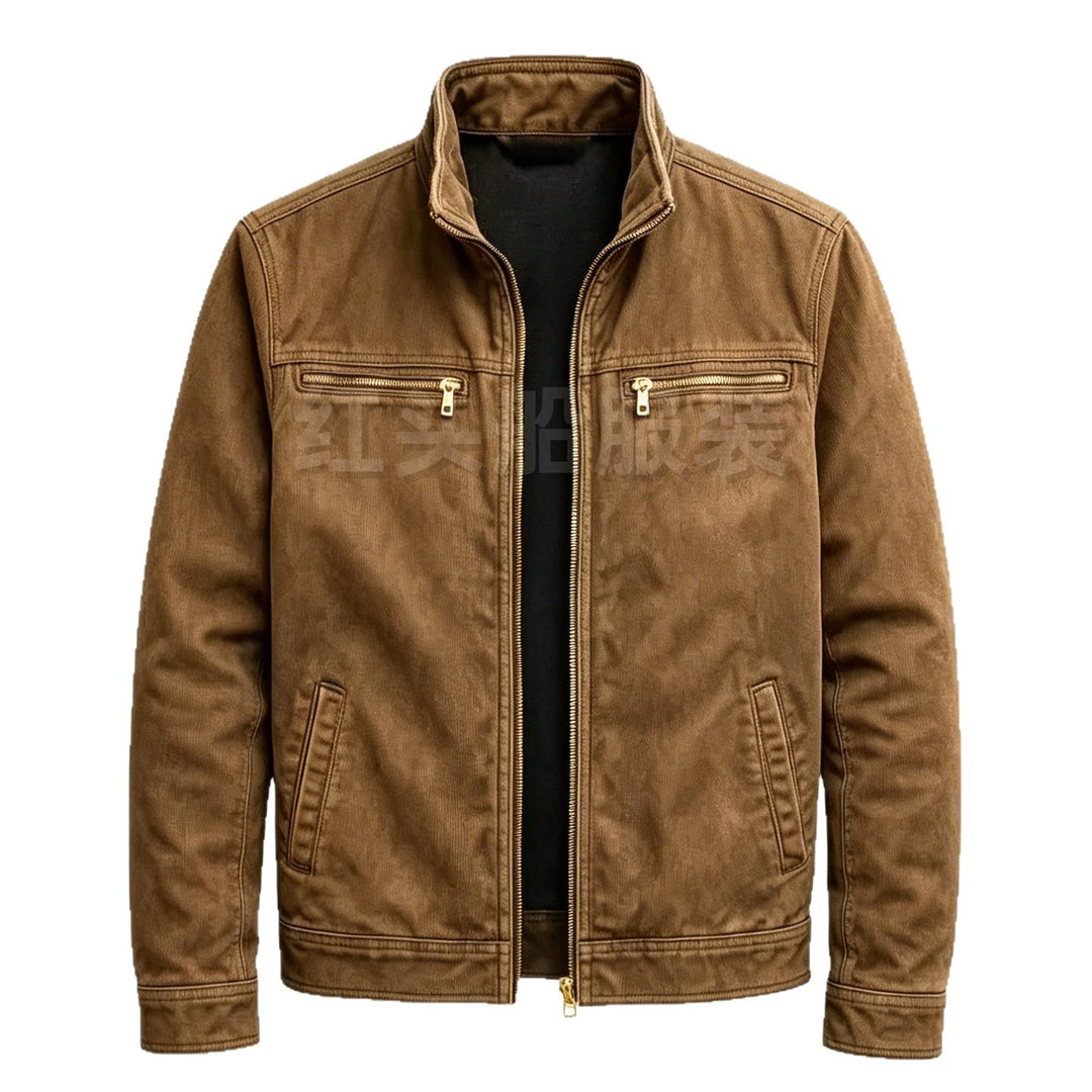 Men's Fashion Transitional Jacket with Practical Pockets
