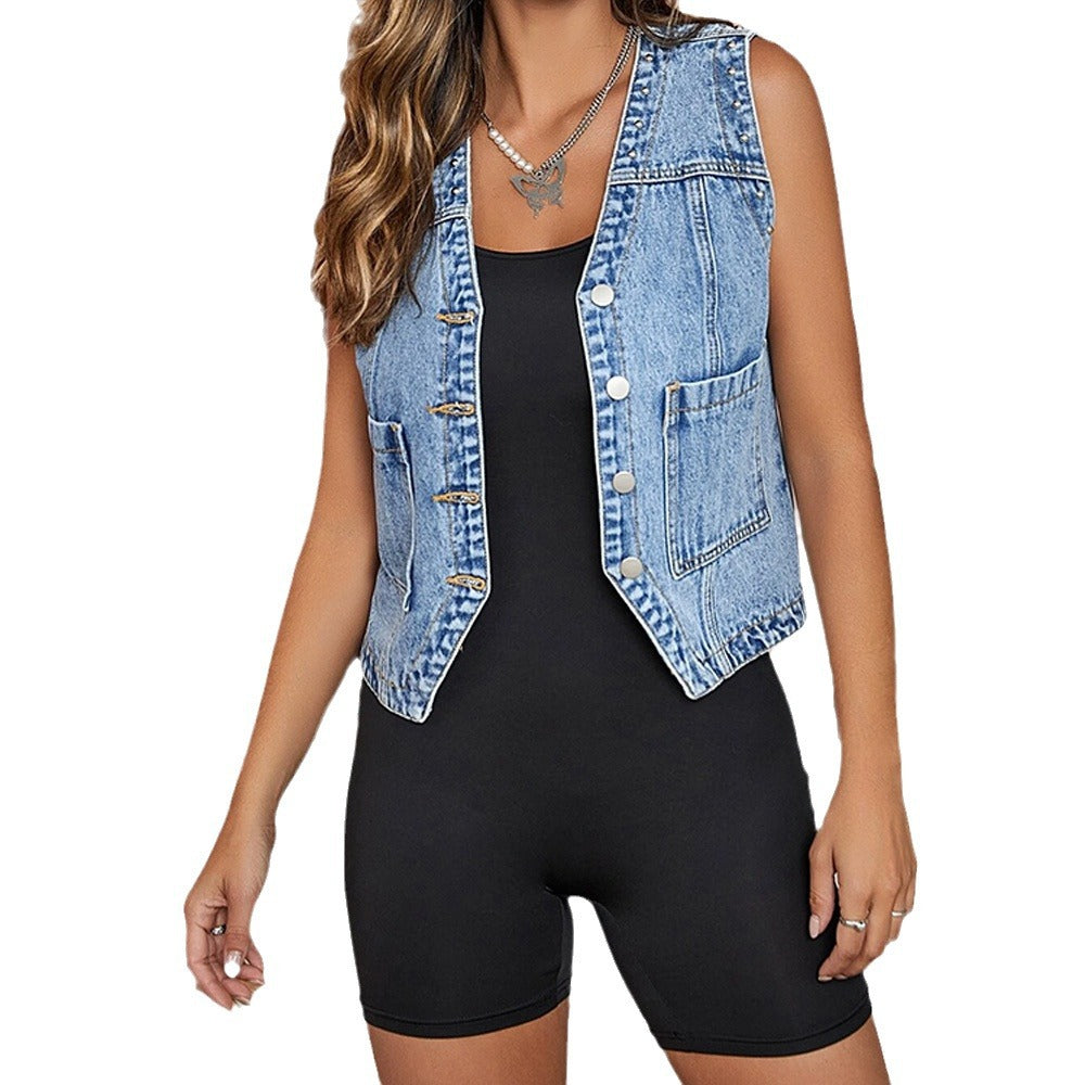 Women’s Jeans Vest Mune Fashion