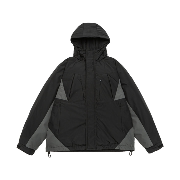 Men's Waterproof Padded Parka with Adjustable Hood and Multiple Pockets Mune Fashion