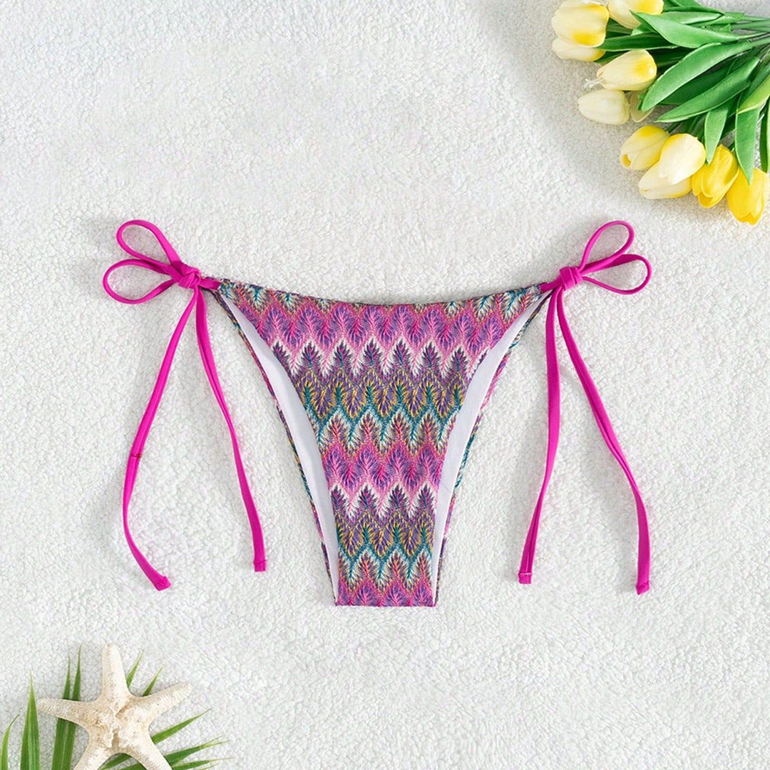 Women's bikini bottom with adjustable side ties Mune Fashion
