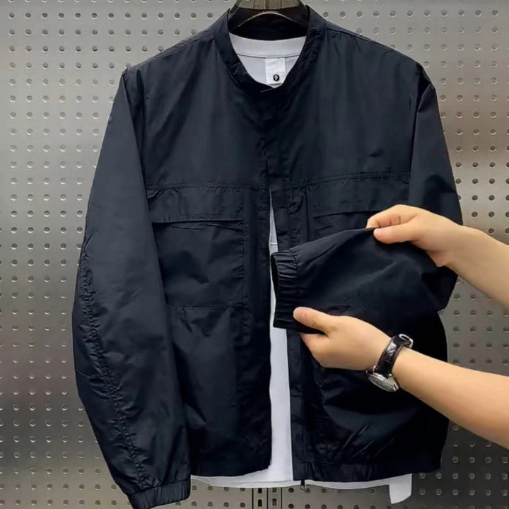Men's Lightweight Utility Jacket with Pockets Mune Fashion