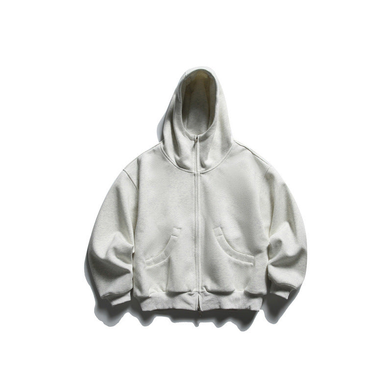 Unisex Oversize Zip-Hoodie with high collar and kangaroo pockets Mune Fashion