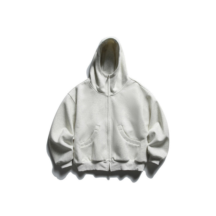 Unisex Oversize Zip-Hoodie with high collar and kangaroo pockets Mune Fashion
