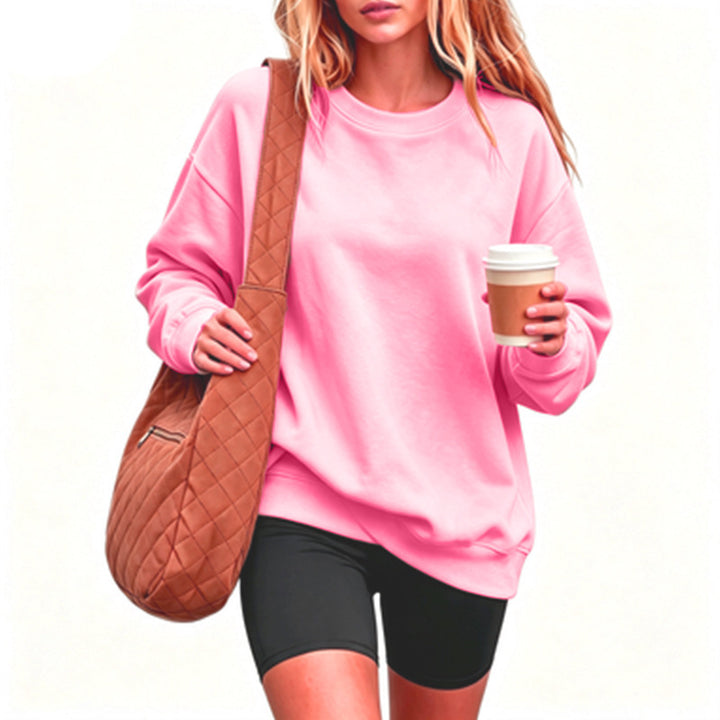 Women Comfortable Oversized Sweatshirt Mune Fashion