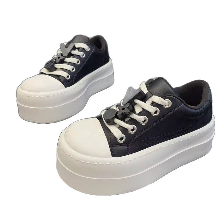 Women’s Platform Sneaker with Trendy Design and Elastic Laces Mune Fashion