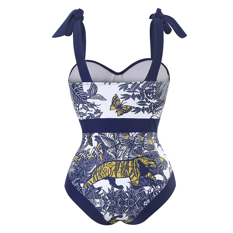 Damen Maxirock mit Leopardenmuster Echo Archiv