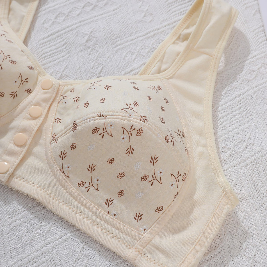 Women's Comfortable and Stylish Bra with Floral Design Mune Fashion