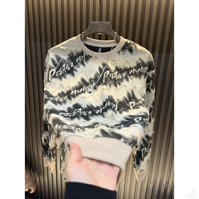 Women's Urban Sweatshirt with Creative Print Mune Fashion