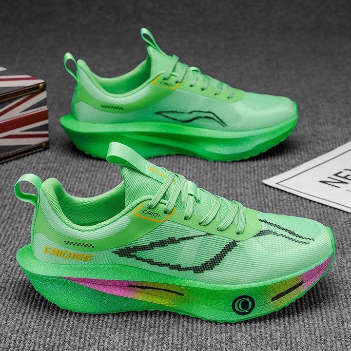 Unisex breathable performance running shoes with extra cushioning EVA midsole and mesh upper Mune Fashion