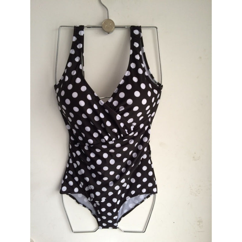 Ladies wrap swimsuit with figure-hugging cut Mune Fashion