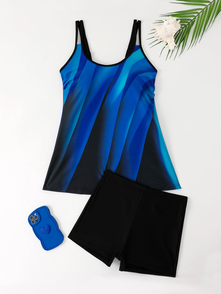 Ladies Sporty Swimsuit Set Mune Fashion