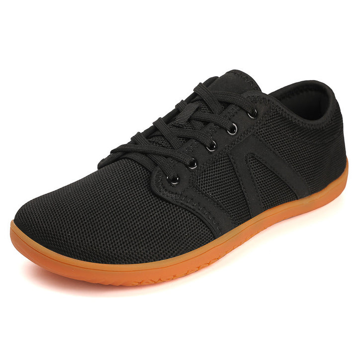 Unisex nan minimalist city sneaker with fine mesh textile upper, padded instep and flexible rubber outsole Mune Fashion