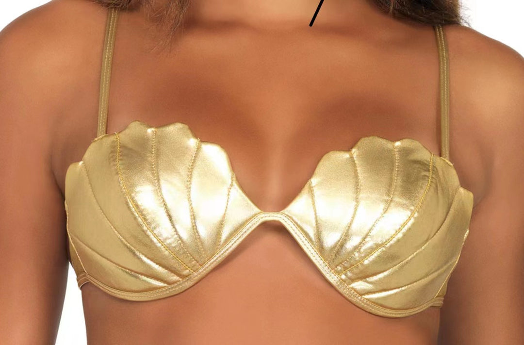 Women Bikini Top with Shell Design Mune Fashion