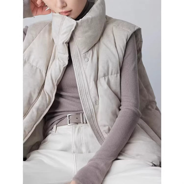 Ladies Stylish Quilted Vest Mune Fashion