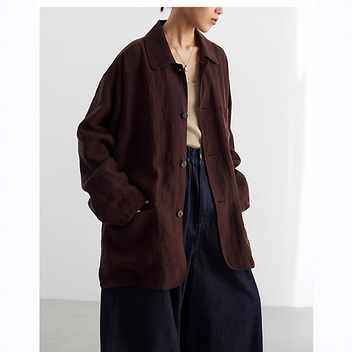 Women's Casual and Elegant Long Sleeve Blouse Mune Fashion