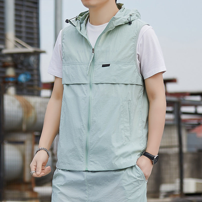 Men's Functional Vest with Hood Mune Fashion