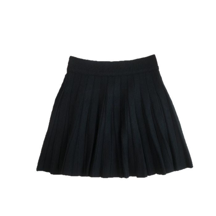 Women's pleated skirt made of lightweight knitwear Mune Fashion