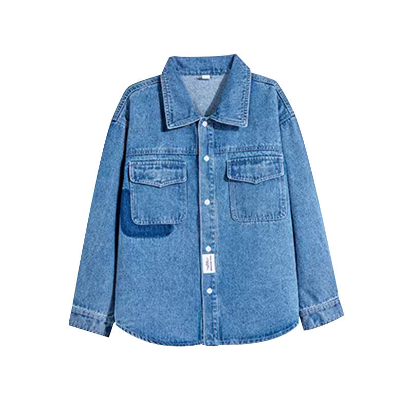 Unisex casual denim shirt jacket Mune Fashion