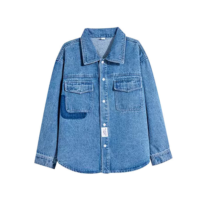 Unisex casual denim shirt jacket Mune Fashion