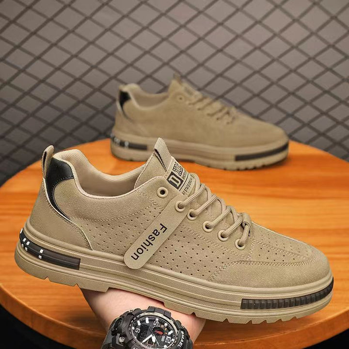 Ladies sporty sneakers with perforated surface and cushioning outsole Mune Fashion