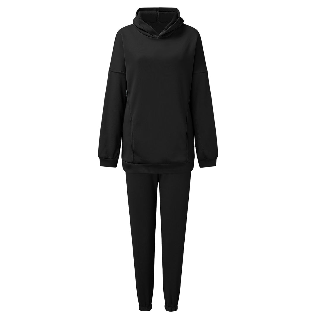 Women's oversized hoodie loungewear set with extra large hood and tailored joggers Mune Fashion