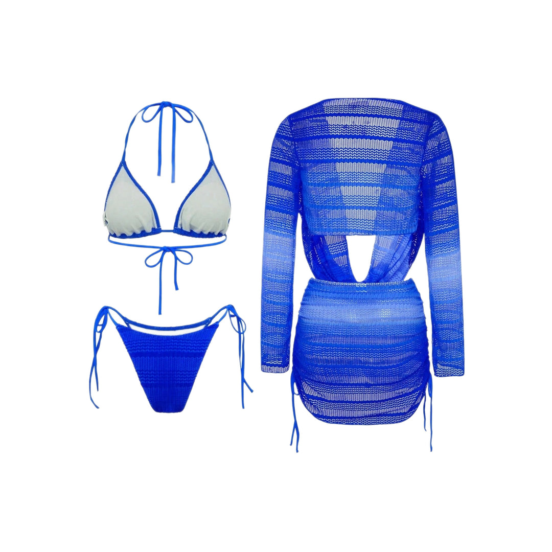Women Stylish Wrap Sweater with Deep Neckline Mune Fashion
