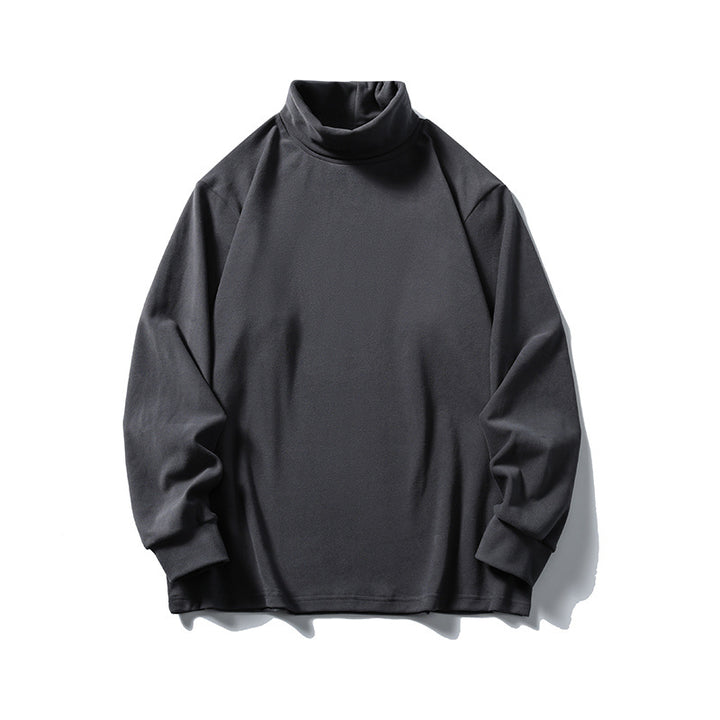 Unisex Oversize-Half-Roll Neck Sweater made of fine Jersey with raglan sleeves and ribbed cuffs Mune Fashion