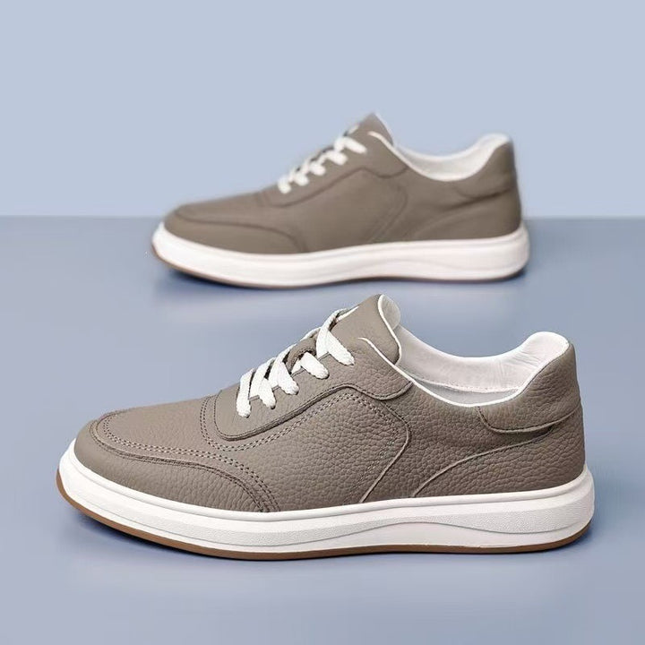 Men's Comfortable Leather Sneakers Mune Fashion
