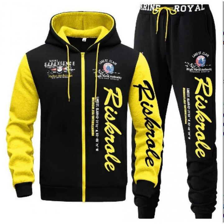Men's Sporty Hoodie and Jogging Pants Set Mune Fashion