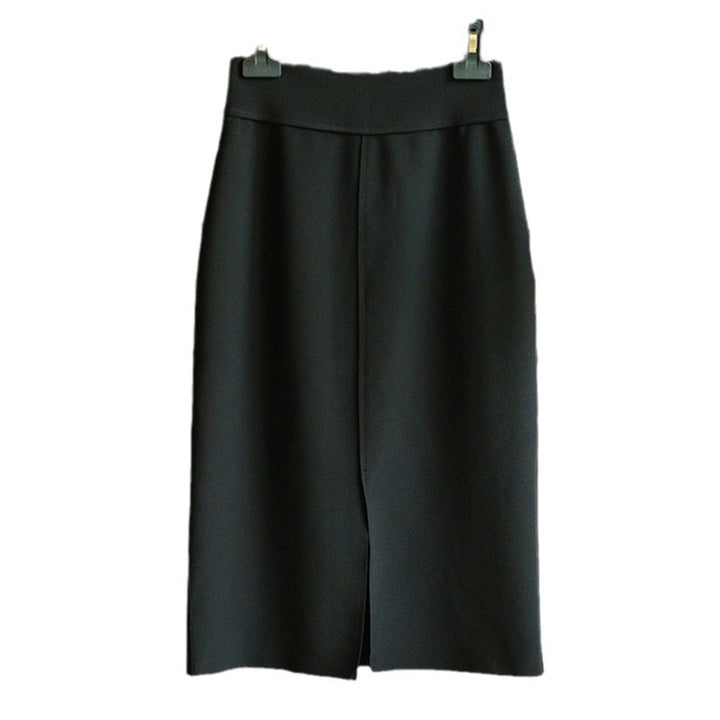 Women Elegant, slim cut midi skirt Mune Fashion