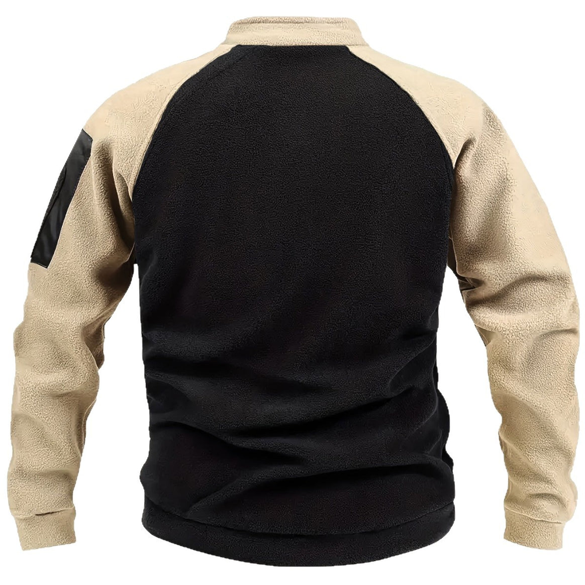 Men's Technical Fleece Combat Pullover with Reinforced Front Panel & Shoulder Zippers Mune Fashion