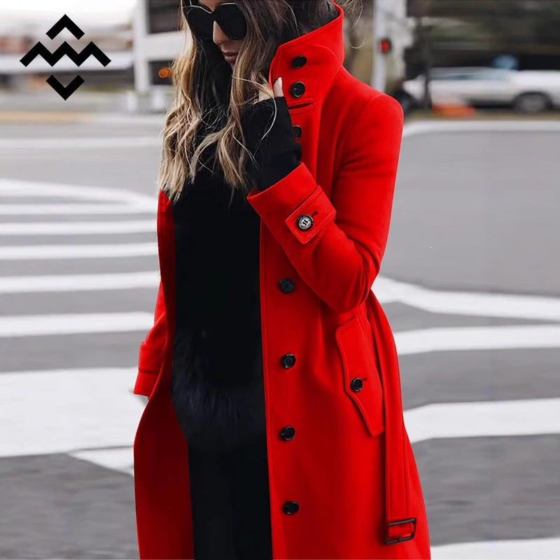 Ladies Elegant Long Coat